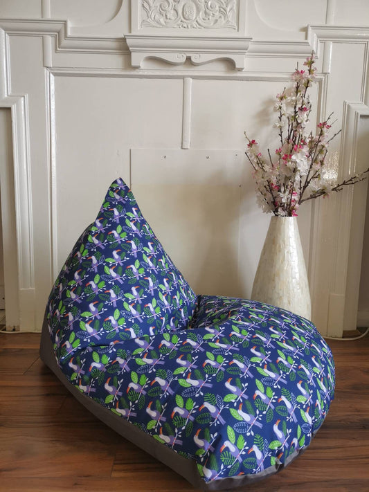 Blue Toucans Beanbag