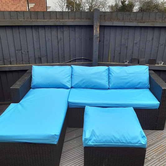 Waterproof rattan furniture cushion covers, pallet furniture cushion covers, bespoke furniture cushion covers, garden furniture