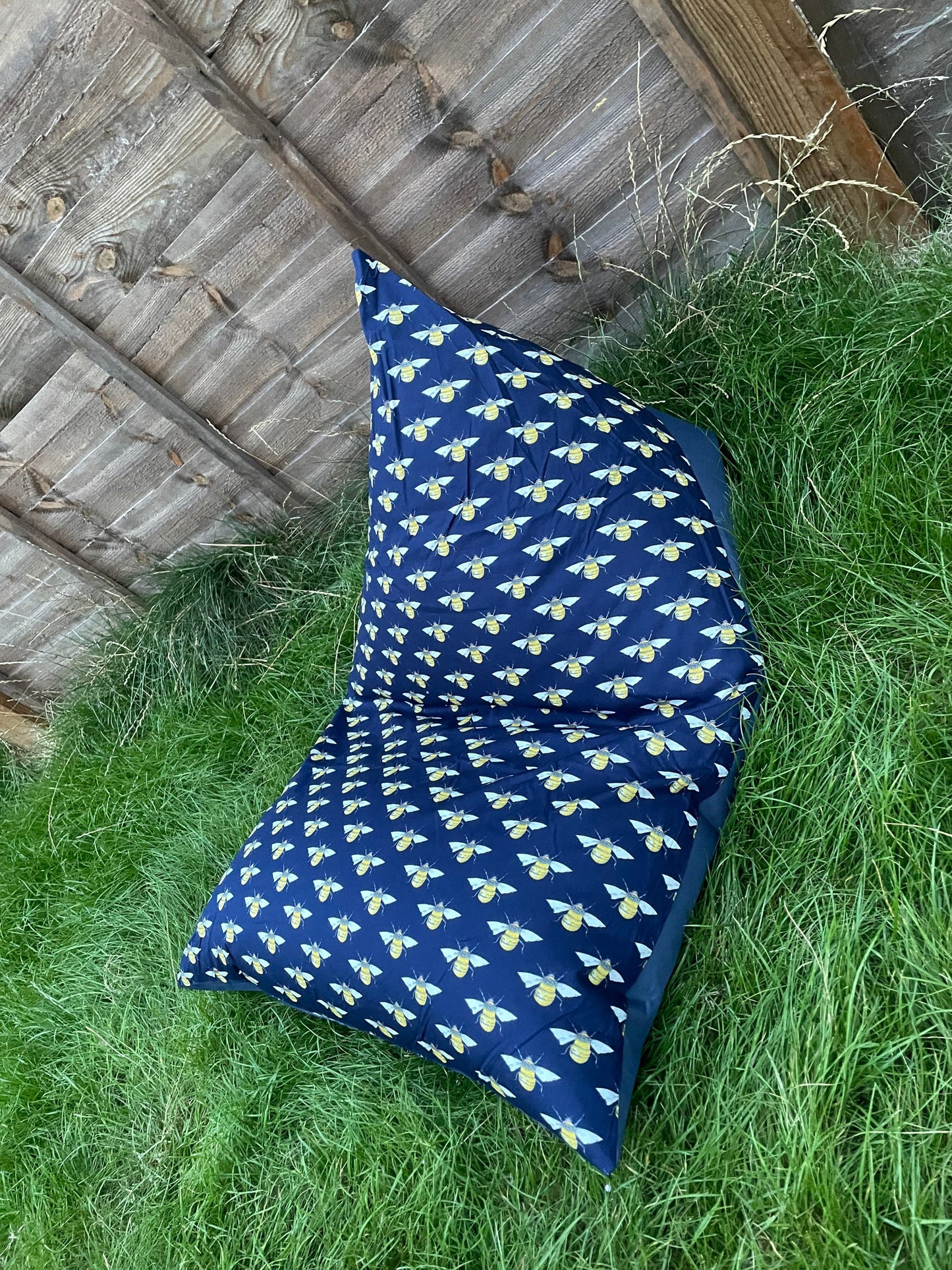 Bees Children's Beanbag or soft toys storage beanbag cover