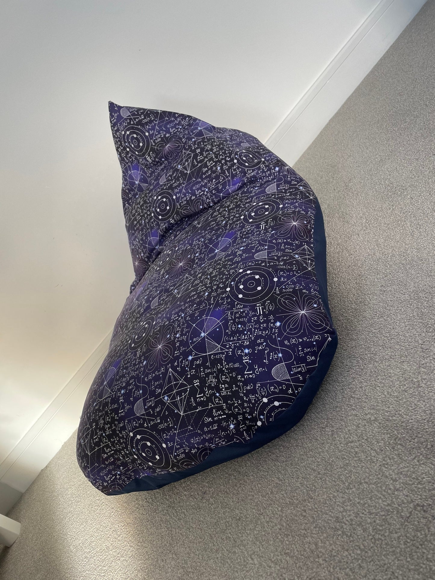Math Equations Beanbag or Soft Toys Storage Beanbag Cover