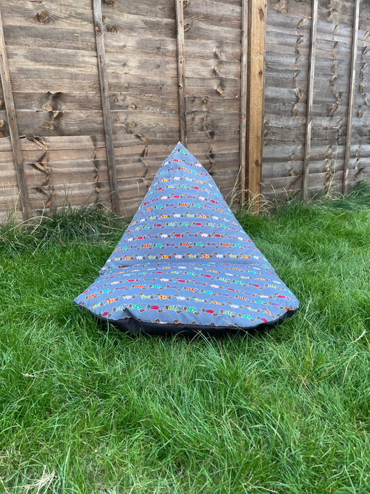 Dachshund Beanbag or Soft Toys Storage Beanbag Cover