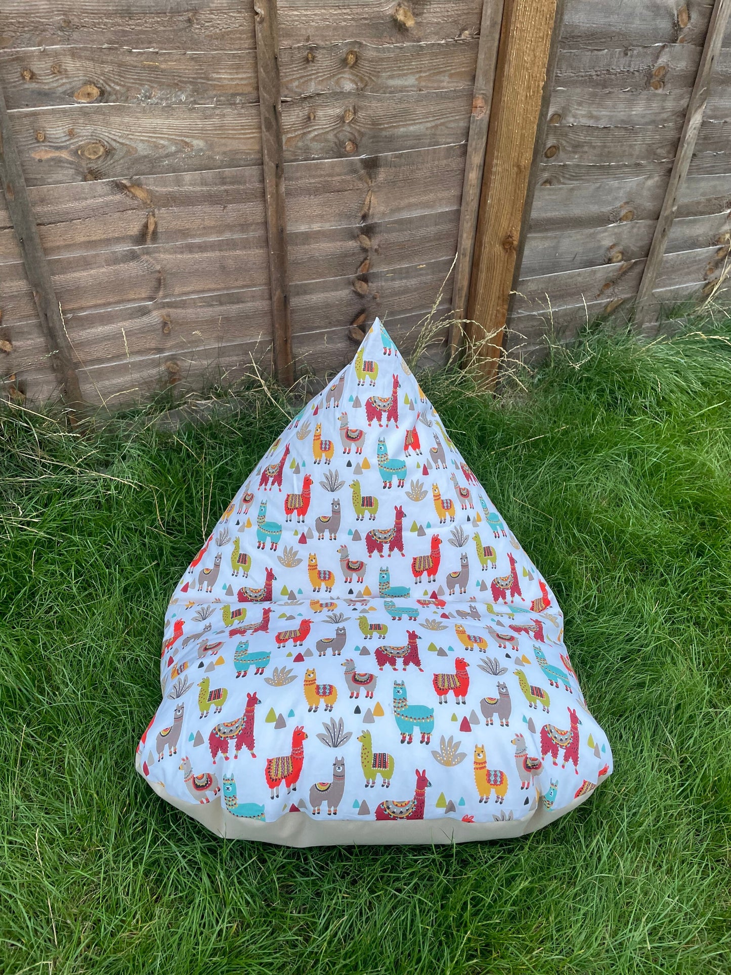 Party Llamas  Beanbag or Soft Toys Storage Beanbag Cover