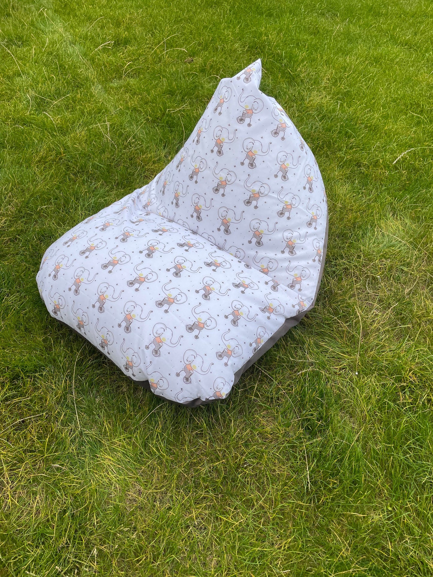 Elephants Beanbag or Soft Toys Storage Beanbag Cover