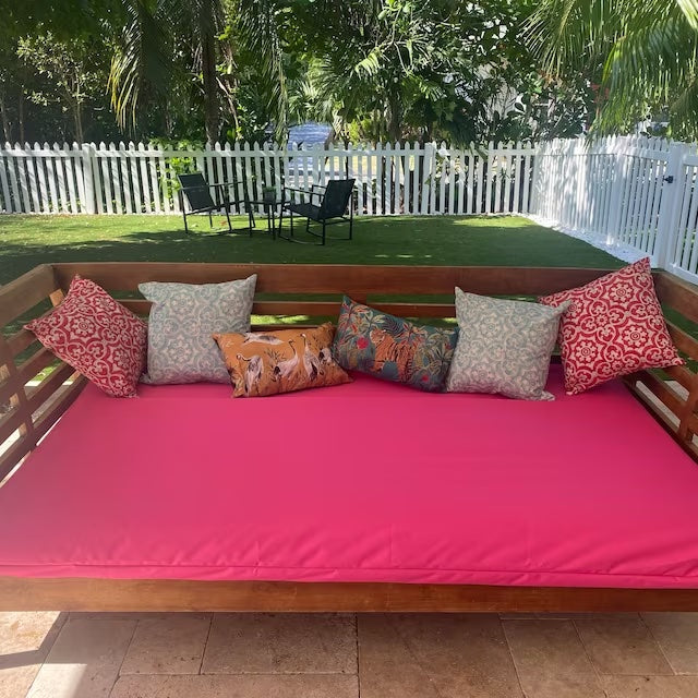 Waterproof rattan furniture cushion covers, pallet furniture cushion covers, bespoke furniture cushion covers, garden furniture